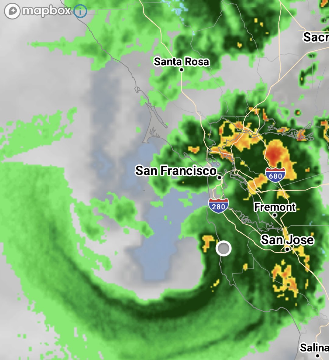 LaurenLockliear's tweet photo. @NWSBayArea This Florida native says this is a hurricane, idc what you guys want to call it 🤷 https://t.co/293ElgvEO1