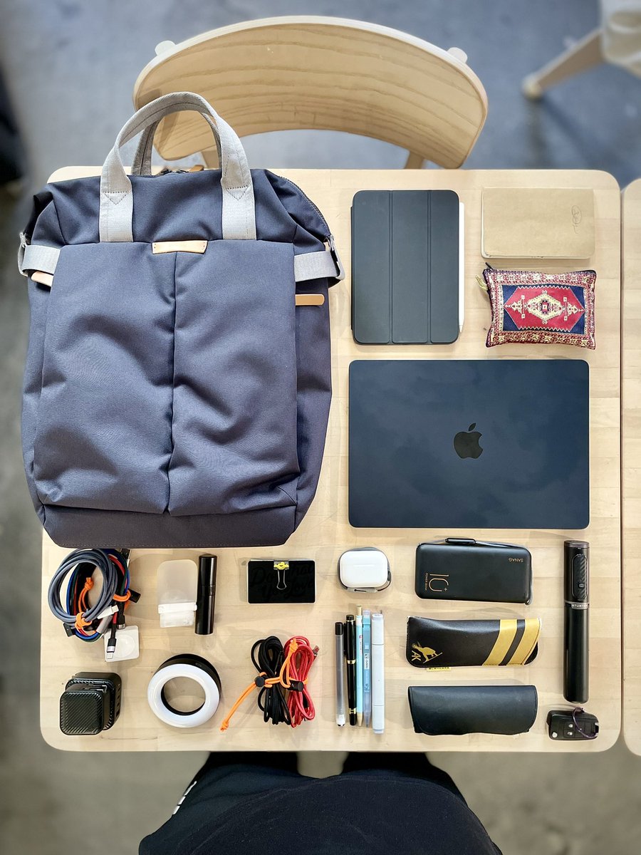 Solestio's tweet photo. What’s in a digital nomad’s day bag? 🎒✨ Ft. Tokyo Totepack in Slate by @bellroy at @iriscoffeelab ☕️💕
Follow for more digital nomad tips, gear, & life—shop my top picks link in bio @solestio #LiveLimitlessly ✈️
#digitalnomad #remotework #travel https://t.co/b3qjH0myFQ