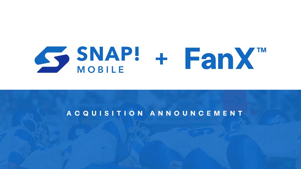 After 7 years of getting it great for over 160 championships, tournaments and schools in all athletic divisions across the country, we are pleased to announce that our FanX mobile platform has been acquired by Snap! Mobile, Inc. Read the full release: newswire.com/news/snap-mobi…
