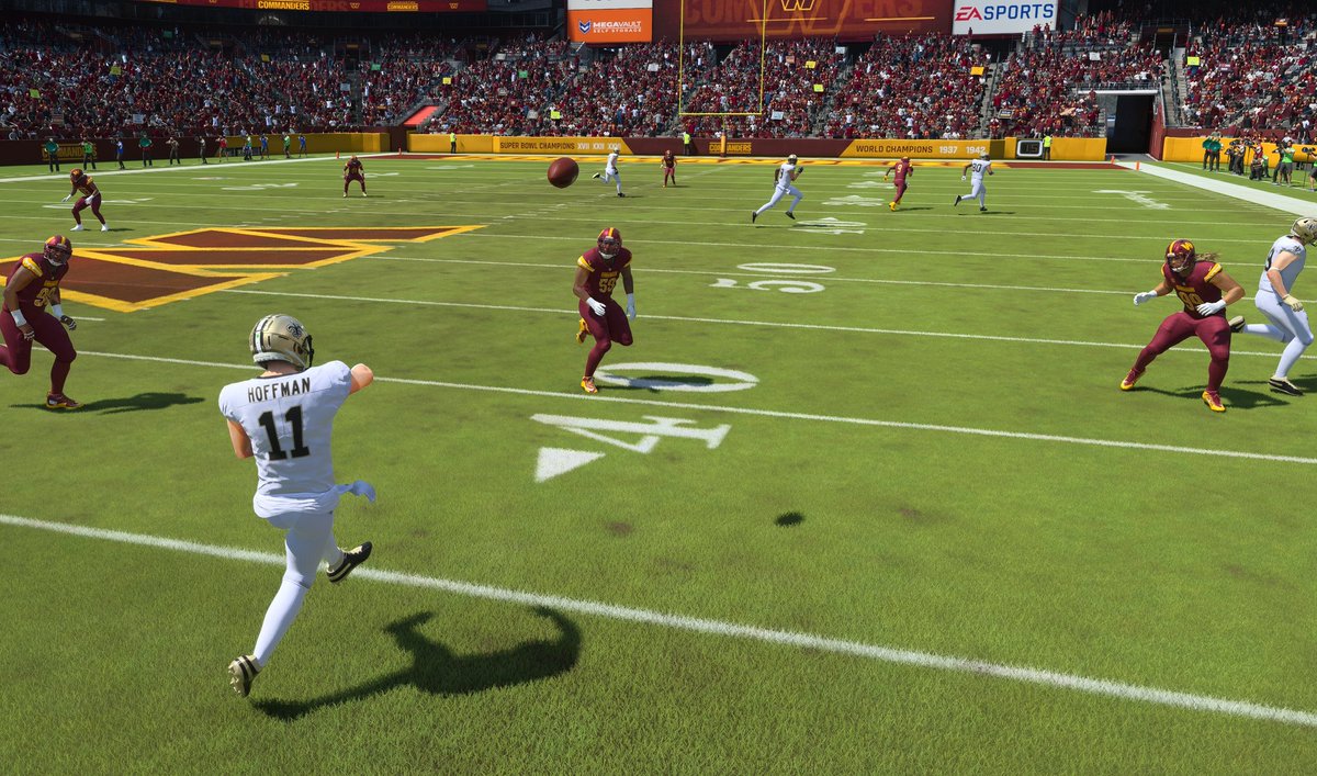 XCFL_Riot's tweet photo. Rookie QB Hoffman is perfect after two games. 500+ yds, 6TD, zero turnovers, 145 QB rating, still can't win shit! @XCFLNetwork https://t.co/42ONyjYKYB
