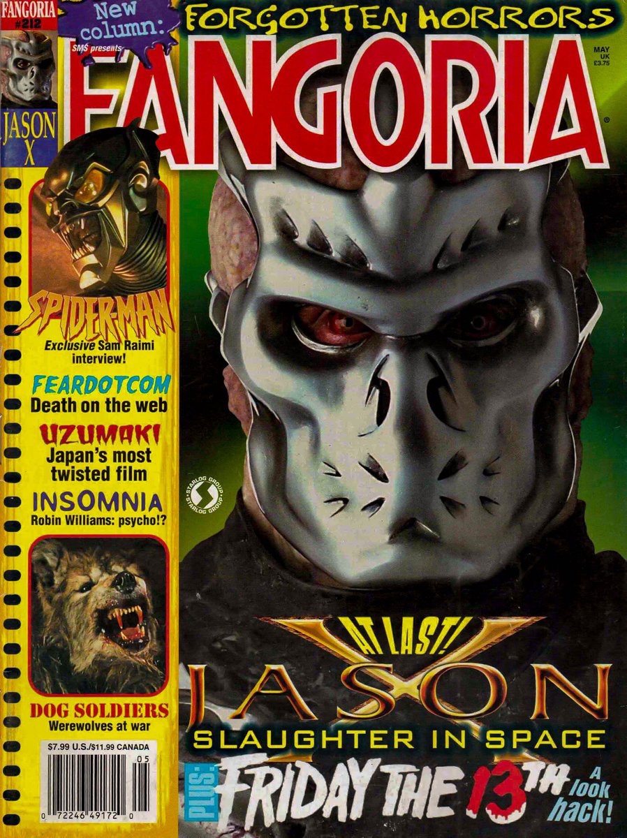 EugWSerra's tweet photo. On April 26, 2002, JASON X was released in theaters! #JasonX #KaneHodder #JasonVoorhees #UberJason #JamesIsaac #LexaDoig #LisaRyder #MelyssaAde #PeterMensah #ChuckCampbell #ToddFarmer #KristiAngus #BoydBanks #MelodyJohnson #JonathanPotts #DovTiefenbach https://t.co/BFikCCu8bg