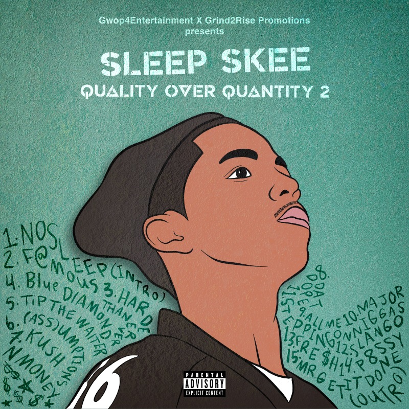 SleepSkee's tweet photo. #NewMusicALERT:
#Gwop4Entertainment X #Grind2Rise Promotions Presents...
Sleep Skee In
#QualityOverQuantity2
#TapIn!!
