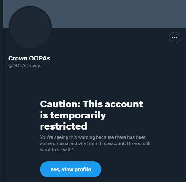 casual_thursday's tweet photo. @0xnacci @OOPACrowns @oopa_nft @avalancheavax @avalabsofficial @0xpartychad @traderjoe_xyz @opensea @AvalyticsXYZ @AvaxNFTs @_MintRadio @WeekInAvalanche barely created, already attacked https://t.co/V3rDRJjuN9