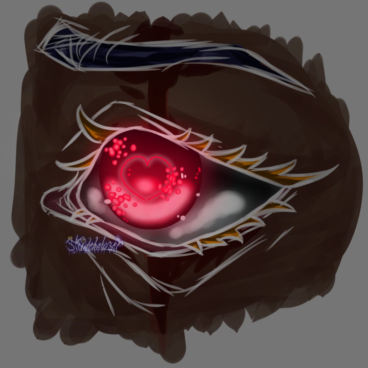 skidthecandykid's tweet photo. Eyeballs for/of a character of mine, Evil Adult Skid/E.A.Skid. #art #artist #drawing #draw #draws #eye #eyes #digital #digitalart #DigitalArtist #digitalartists #picture #character #characters #characterart #au #AlternateUniverse #universe #heart #pic #pics https://t.co/Cf46kprWV1
