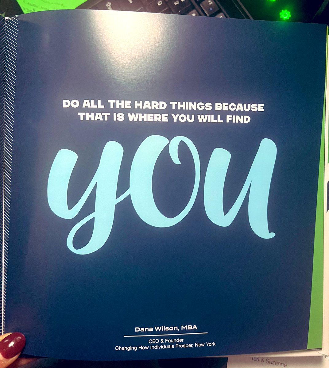 Dana L. (@danadisrupts) on Twitter photo This is the most fantastic book ever! Thank you for including me with some superstars in the industry. I love this and have been reading them all. How timely is this motivation 🙏🏾 <a href="/CarsonGroupLLC/">Carson Group</a> <a href="/TerisShepherd/">Teri Shepherd</a> <a href="/suzsiracuse/">Suzanne Siracuse</a> #fintwit #excellrepresents 💡 ✨✨ This is the most fantastic book ever! Thank you for including me with some superstars in the industry. I love this and have been reading them all. How timely is this motivation 🙏🏾 <a href="/CarsonGroupLLC/">Carson Group</a> <a href="/TerisShepherd/">Teri Shepherd</a> <a href="/suzsiracuse/">Suzanne Siracuse</a> #fintwit #excellrepresents 💡 ✨✨