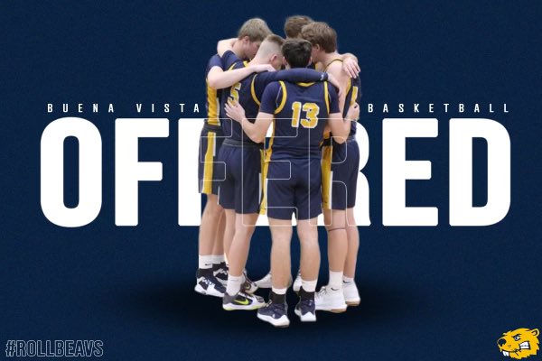 After a fantastic visit today I’m blessed to announce I’ve received an offer to continue my career at Buena Vista. Thanks to the whole coaching staff for this opportunity <a href="/MisterBenClark/">Ben Clark</a> <a href="/CoachZJadzak/">Zack Jadzak</a> @CoachJohnsonBVU