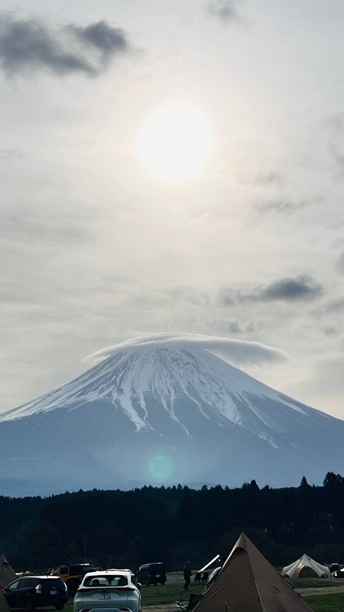 一粒万倍日&天赦日3月21日の富士山です。