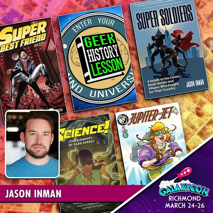 GHLPodcast's tweet photo. Don't miss @Jawiin at @GalaxyConRVA this weekend!

#JasonInman
#GalaxyCon https://t.co/DwGPaoFGyc