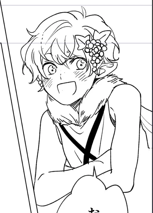 久しぶりにリリ描いてる! 