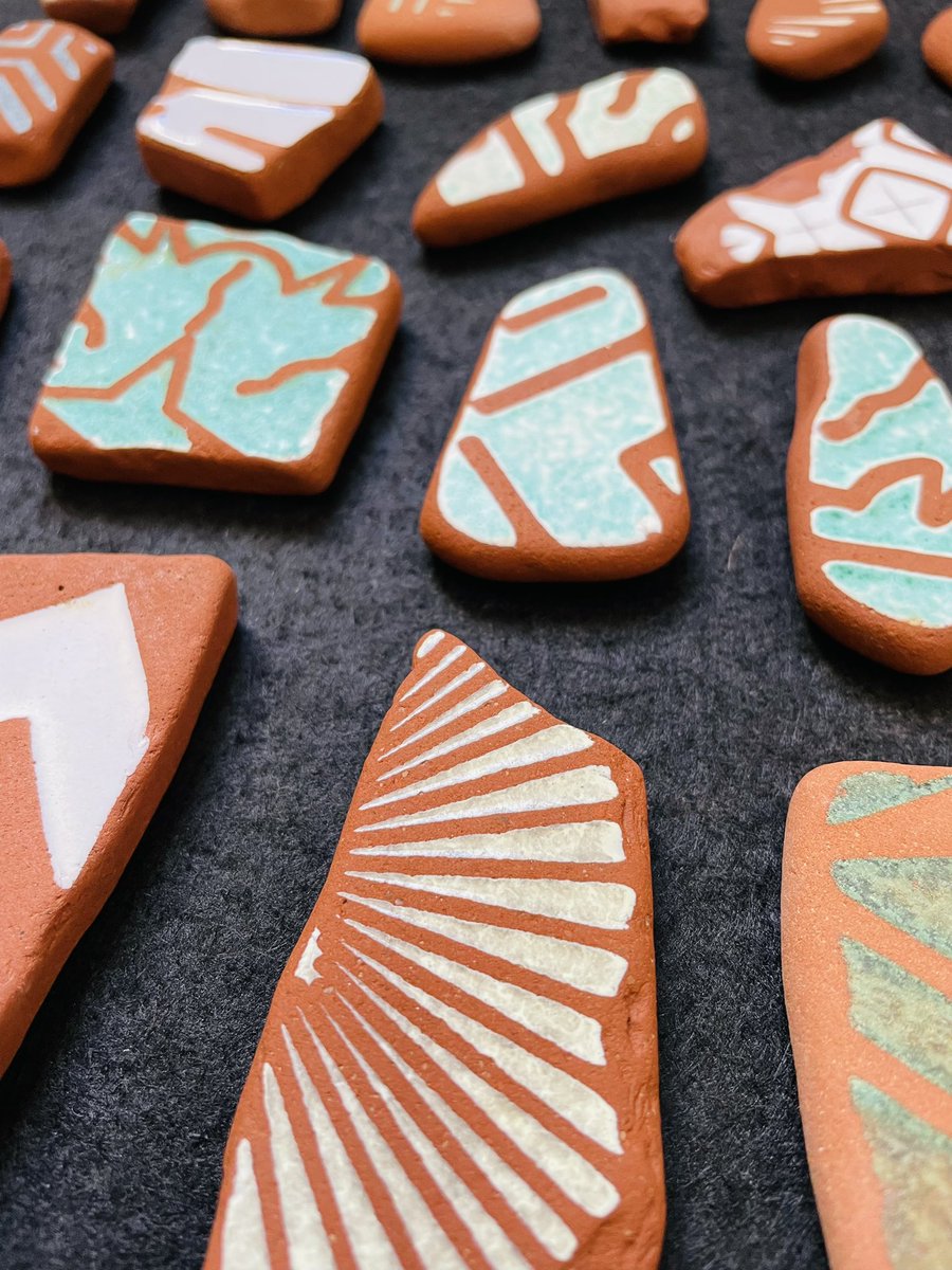 _straci's tweet image. #seapottery #terracotta #beachcombing