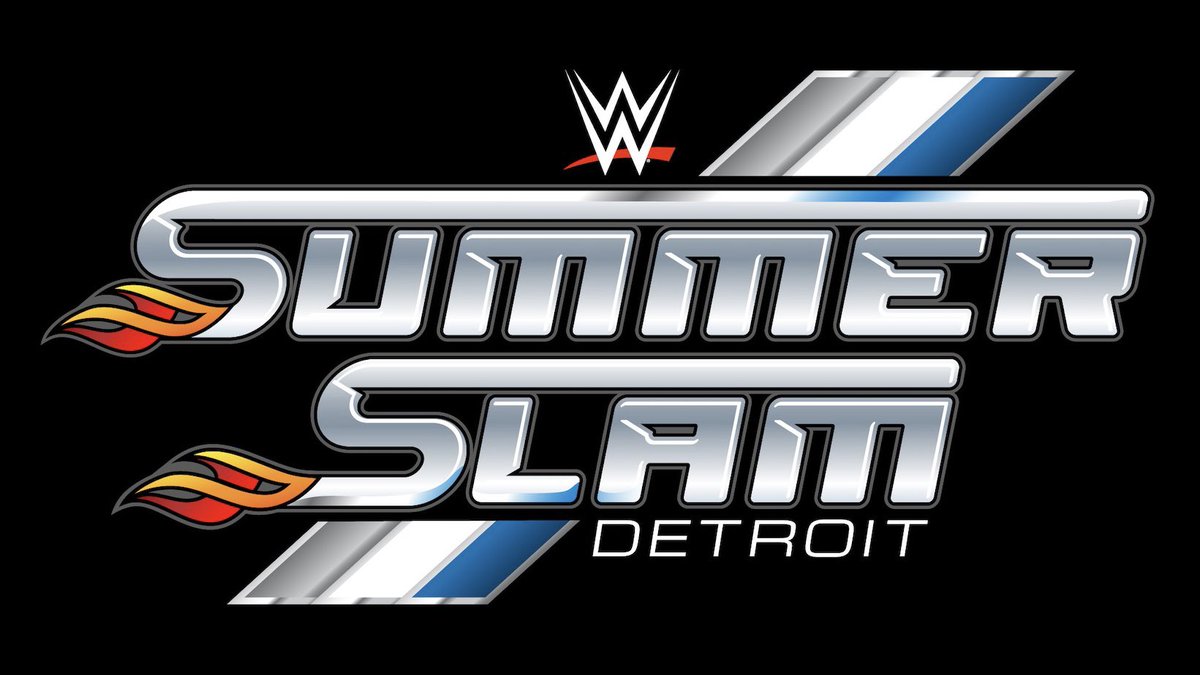 BRWrestling's tweet photo. WWE’s SummerSlam logo for Detroit🔥 https://t.co/AbJDvA0fWL