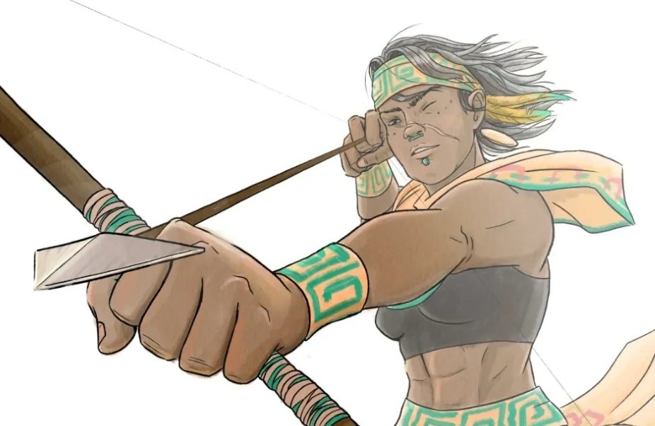 TykaBeumers's tweet photo. I'm working on my character design portfolio, so here's a cool archer 🏹
.
.
#characterdesign #conceptart #illustration https://t.co/qwO7j3O56z