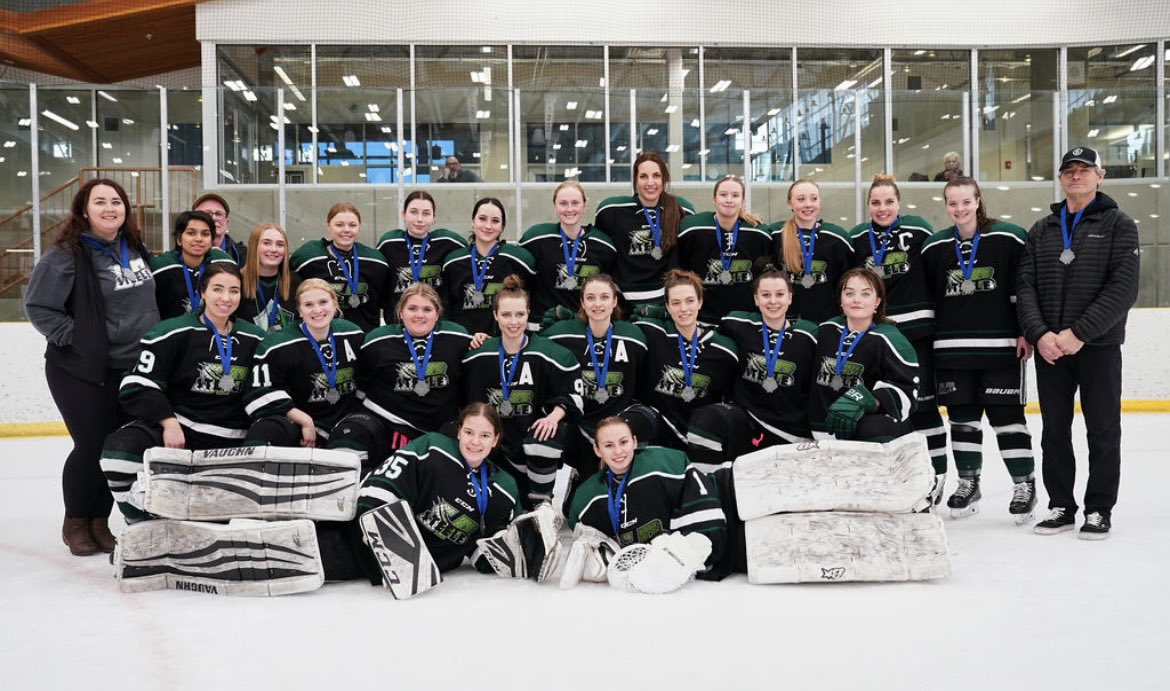 SherwoodParkSt2's tweet photo. 2nd in the province, 1st in the North. Very successful season for this group of girls! Thank you to everyone who supported this amazing group of girls 💚🖤
#strengthofsteele #letsgosteele https://t.co/duL6lZfXJY