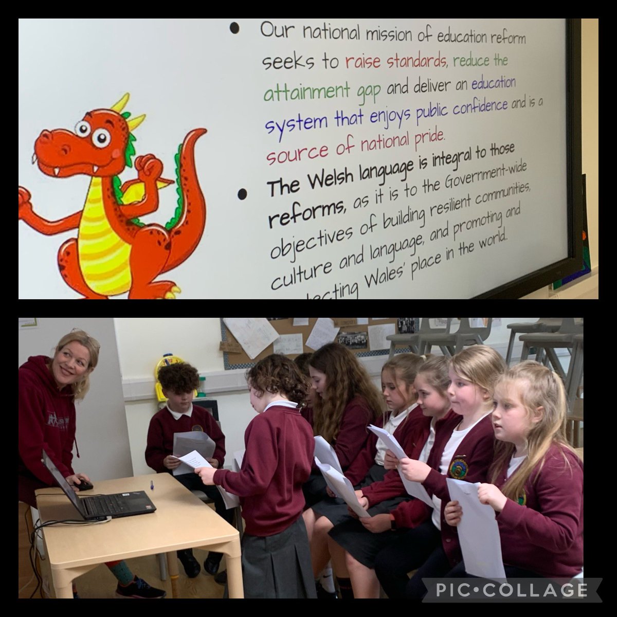 ARWYR CYMRAEG BRYN HYFRYD (@criwcymraegmps) on Twitter photo Mor falch o’n Criw Cymraeg - job Ffantasteg! Criw Cymraeg expertly presented to our School Governors, explaining what Welsh looks like at Bryn Hyfryd, and informing them of our #cymraegcampusarian journey so far. <a href="/EAS_Cymraeg/">Cefnogi'r Gymraeg</a> <a href="/MP_Primary/">Mount Pleasant</a> #pupilvoice #informedcitizensofwales Mor falch o’n Criw Cymraeg - job Ffantasteg! Criw Cymraeg expertly presented to our School Governors, explaining what Welsh looks like at Bryn Hyfryd, and informing them of our #cymraegcampusarian journey so far. <a href="/EAS_Cymraeg/">Cefnogi'r Gymraeg</a> <a href="/MP_Primary/">Mount Pleasant</a> #pupilvoice #informedcitizensofwales