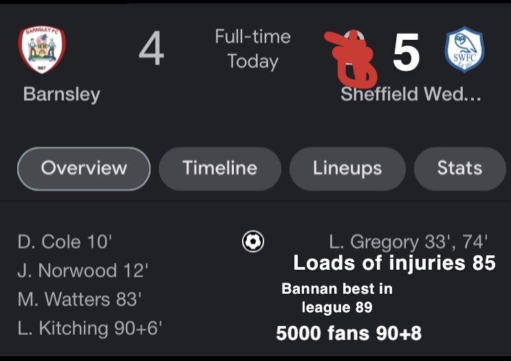 ryansenior99's tweet photo. Got home to see final score ffs https://t.co/F0u7eP2G4y