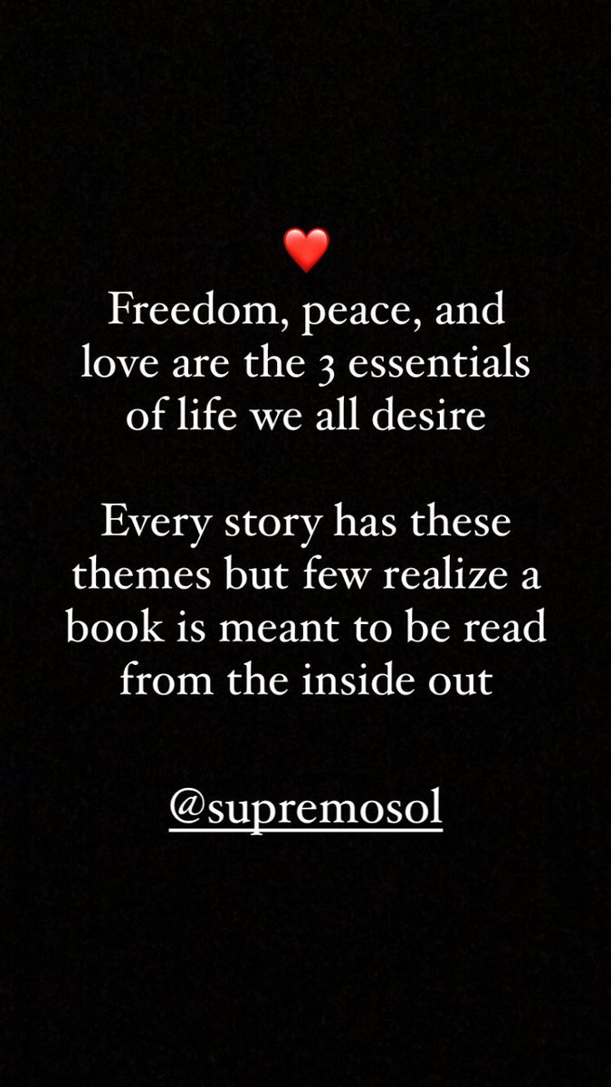supremosol6's tweet photo. This is all we want—ever. In everything you’ll do you will find that this is all you ever wanted. 

Find it in yourself and you’ll find it EVERYWHERE lol 

#lovequotes #bookstagram #bookstagrammer #author #writersofinstagram #etherealphoneticist https://t.co/cYVI3eJfEI