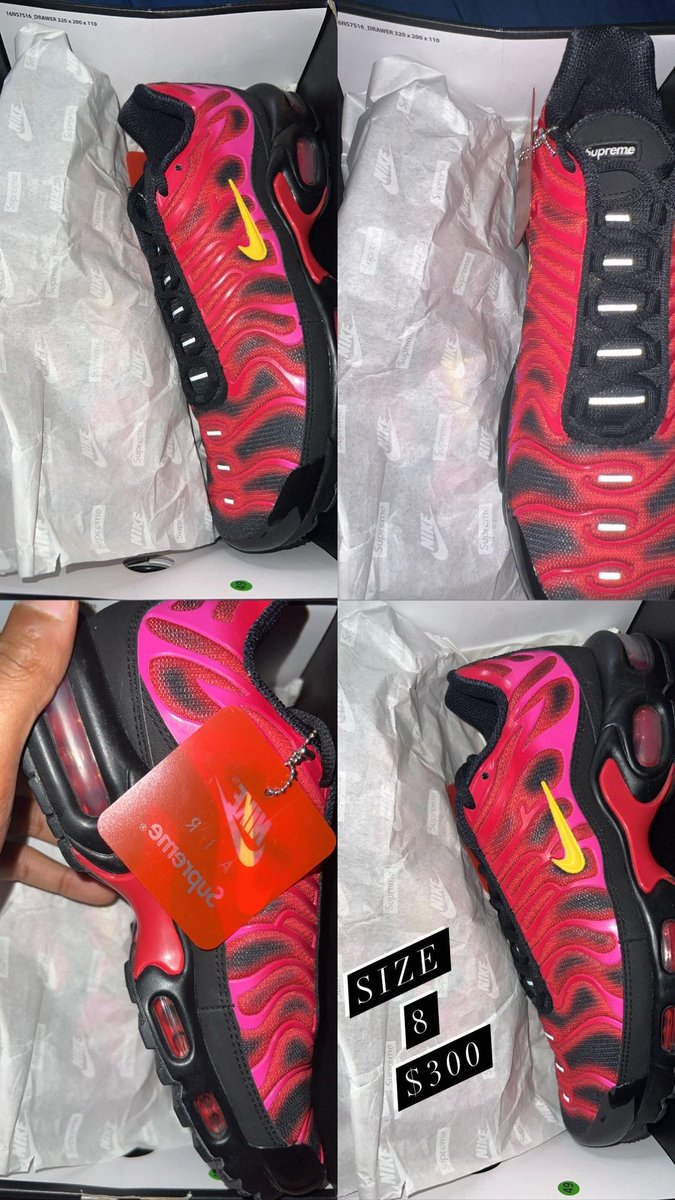 Size 8 supreme air max