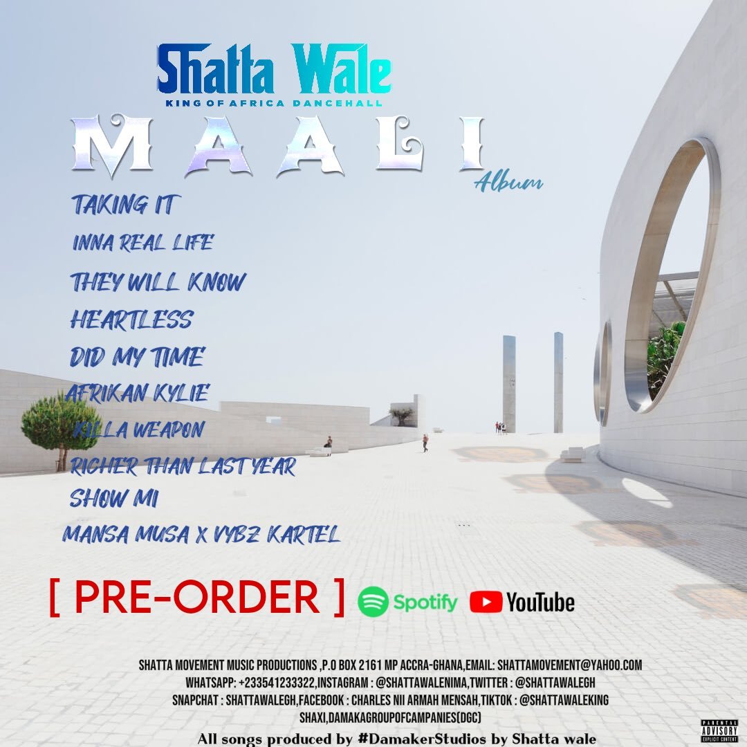 ShattaSZN's tweet photo. Davido and Shatta Wale dropping projects on the same date 😍😍

SHATTA WALE - M A A L I album

DAVIDO - TIMELESS album

Save the date: •31•03•2023•

#DancehallAlbum #MAALIalbum 
#TIMELESSalbum #MAALI  🇳🇬🇬🇭
Pre-order #Davido #ShattaWale #DavidoIsComing #DavidoIsBack #afrobeats https://t.co/pmyIxdJQkA