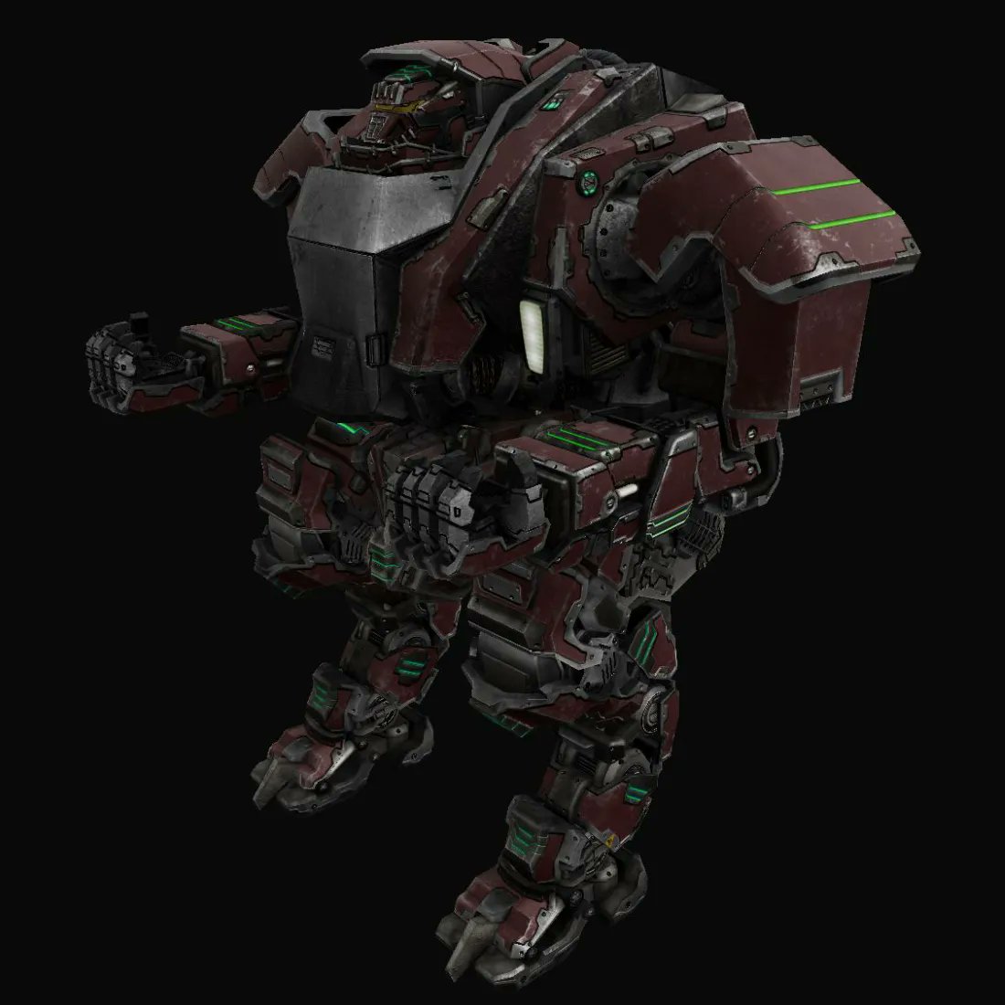 LazyFriday_S's tweet photo. Ending up with finished the mech's head off. I'm sure there will be tweaks here and there made to the Texture but for now its time to move onto the aliens.   - Tim

#gamedesign #gamedev #d #unity #game #gamedevelopment #gameart #gaming #indiedev #art #indiegamedev #videogames https://t.co/NwUfbp4MxF
