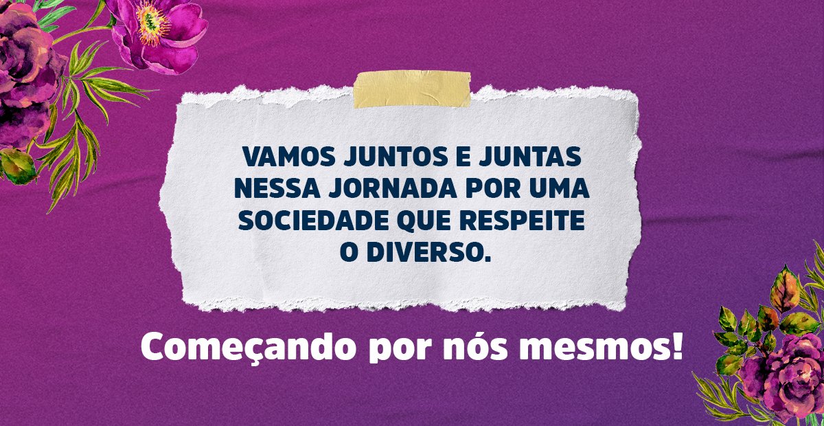 A data de hoje carrega um convite para olharmos para nós mesmos, reconhecer nossas limitações e repensar nossa postura social. Vamos juntos e juntas nessa jornada. #DiaInternacionalContraADiscriminaçãoRacial