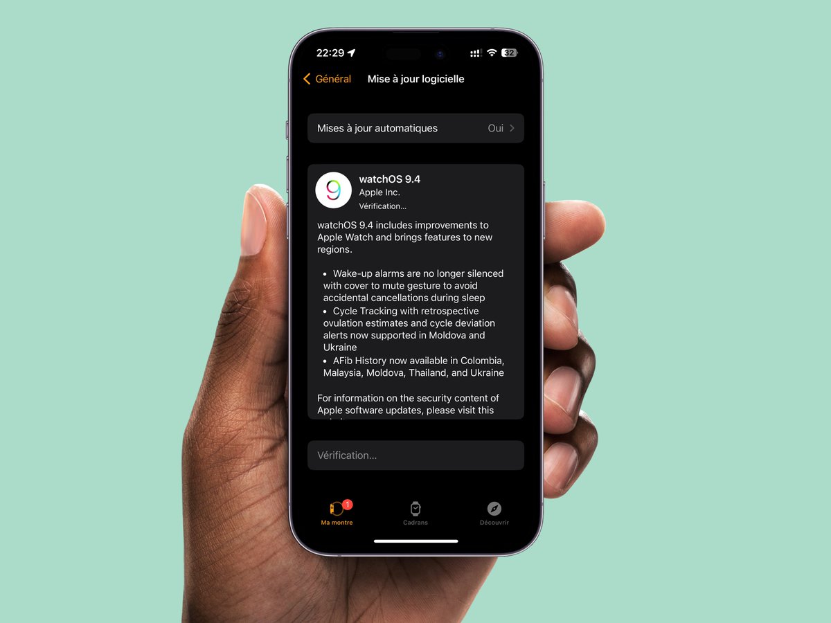 smartechdaily's tweet image. تحديث #watchOS9.4 جاء بإلغاء ميزة إسكات منبه الاستيقاظ عند تغطية الشاشة، وذلك لتجنب الإلغاءات العرضية أثناء النوم.