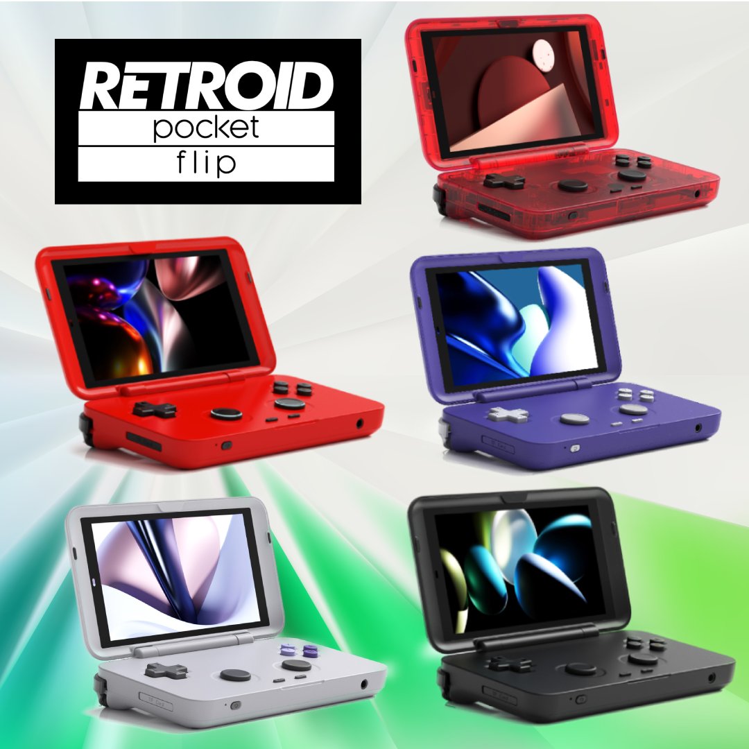 Retro Game Corps on Twitter: "The Retroid Pocket Flip is now officially ...