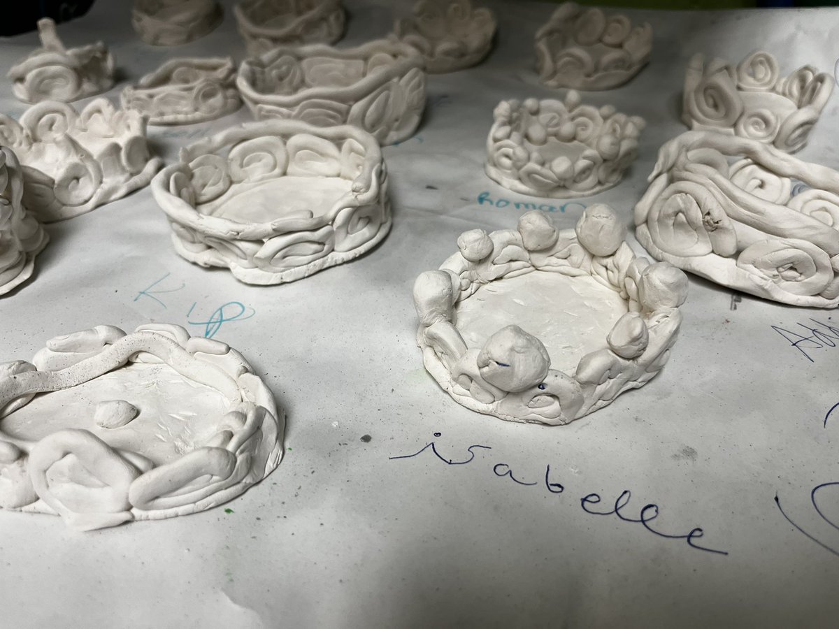 Oeuvres en 3d par les premières années!