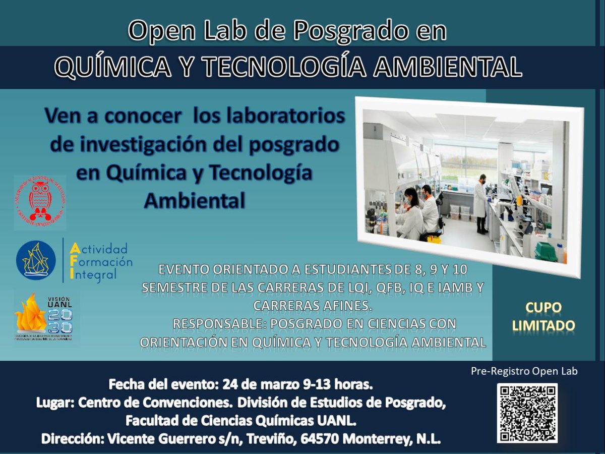 LQI_FCQ's tweet photo. Conoce nuestro posgrado! https://t.co/lmWvCB8Bsf