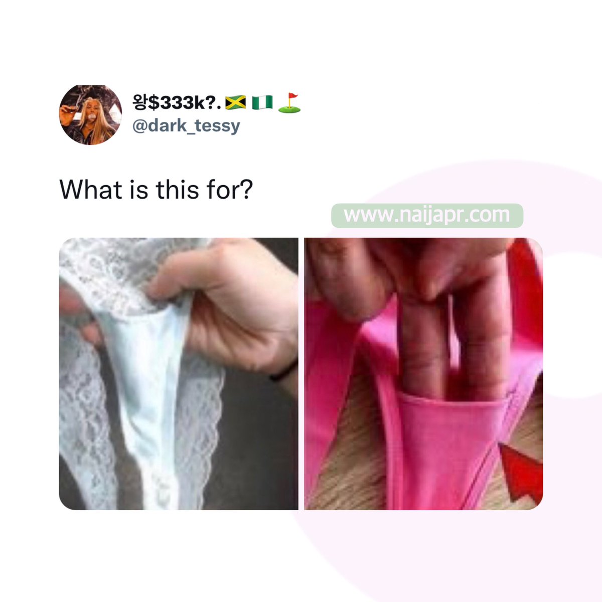 Naija tweet media