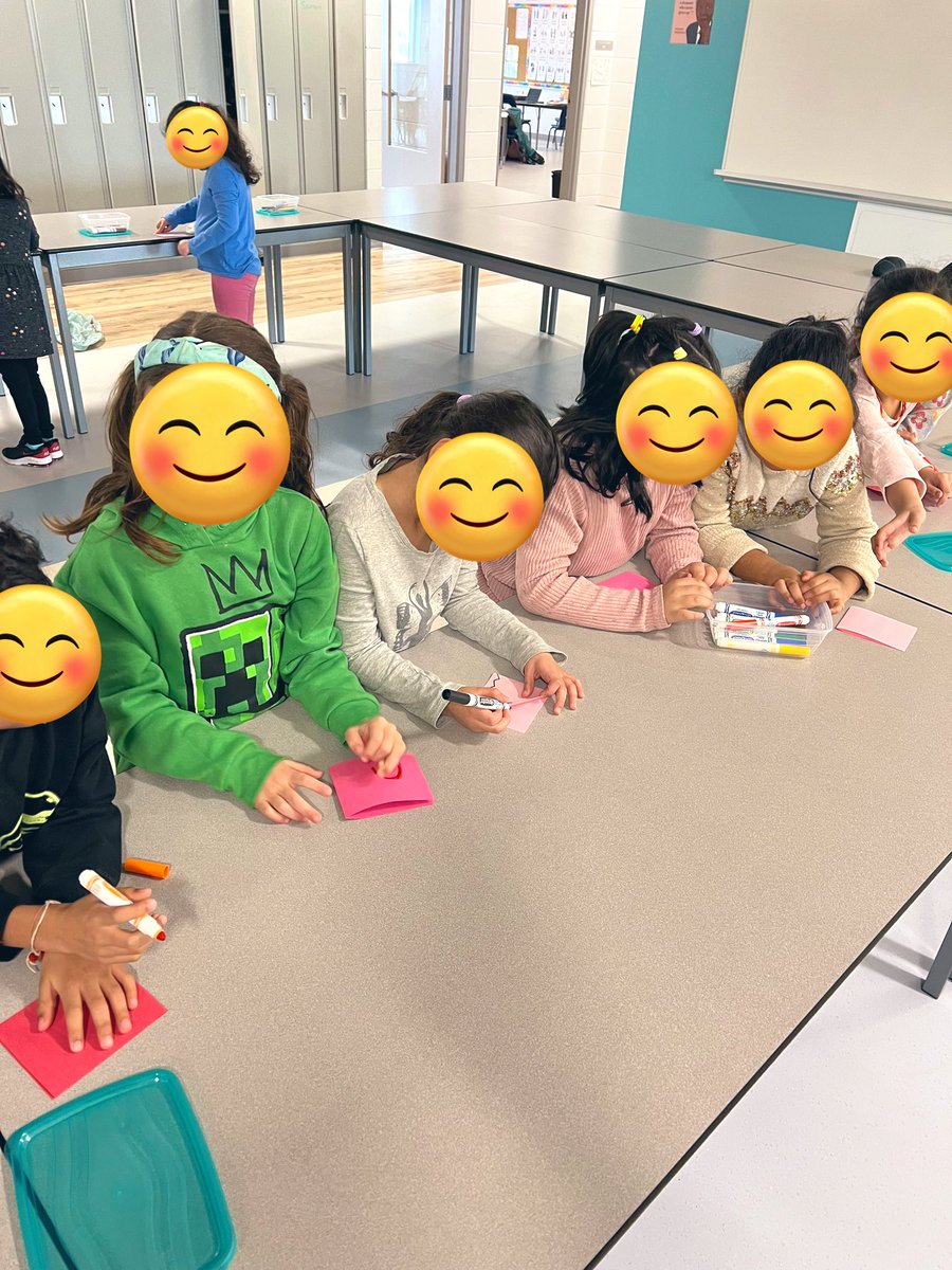 At Grade 1 Friendship Club, students brainstormed thoughtful messages and created a card for a kind friend in their life. So many caring pictures and words were shared 👩🏽‍🤝‍👨🏼💗 <a href="/RSP_HDSB/">Rattlesnake Point Public School</a>