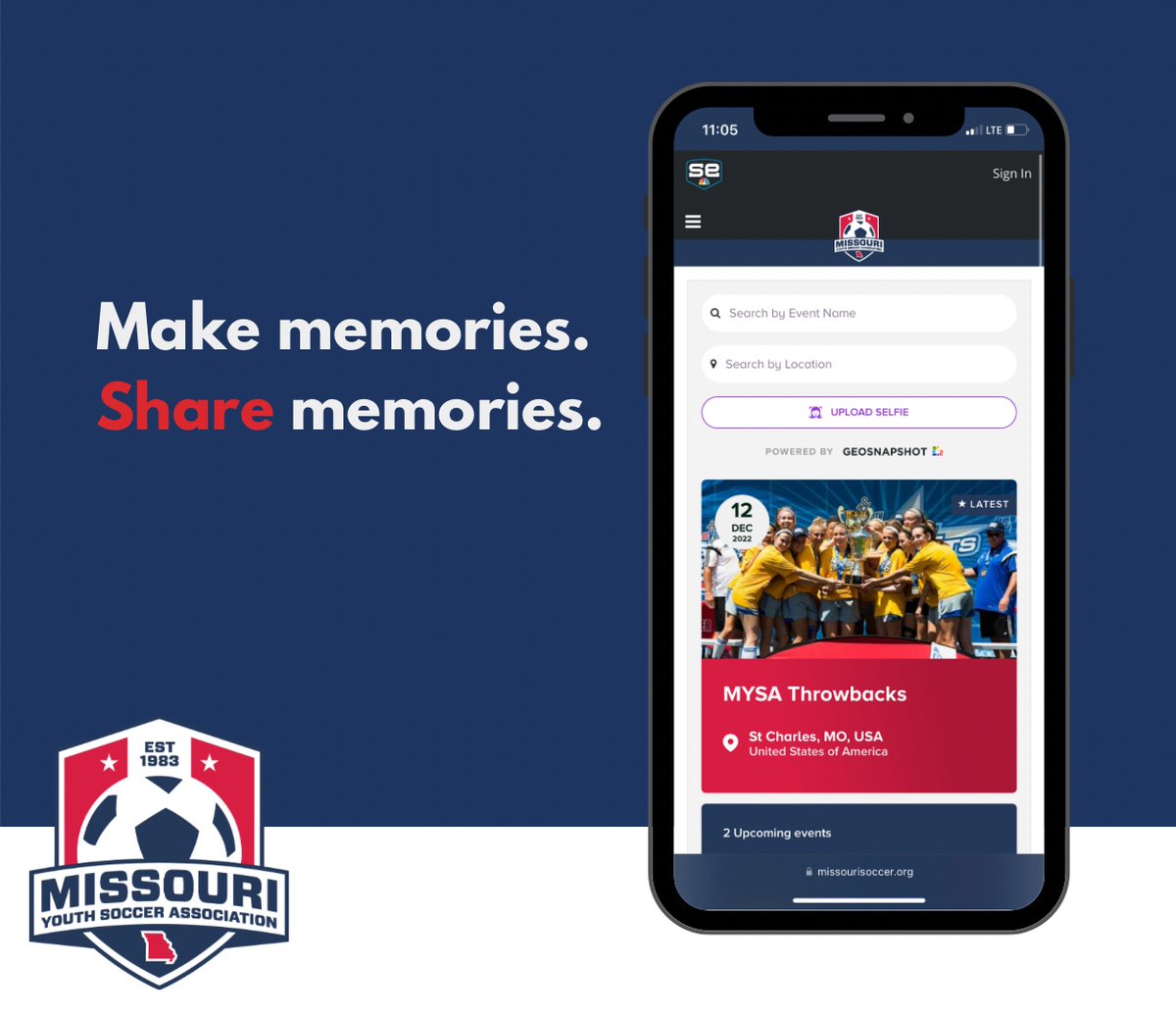 MOyouthSoccer's tweet photo. MYSA is thrilled to announce its partnership with global sports photography platform, GeoSnapShot!
GeoSnapShot’s powerful AI technology enables parents and players to find the photos of themselves or their child in seconds.
Check out the new gallery for #MOPresCup! https://t.co/2BczL1IJSo