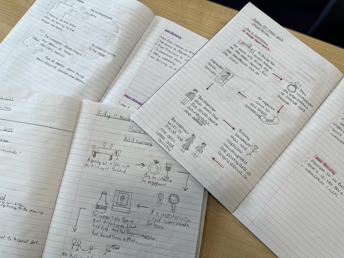We don’t do much dual coding in English and so I’ve recently introduced it into chapter summaries, the students love it! I wondered if anyone had any tips of where it works well? 

<a href="/MrTs_NQTs/">Mr T's NQT/ECT support 🙋🏻‍♂️</a> #teacherofenglish
