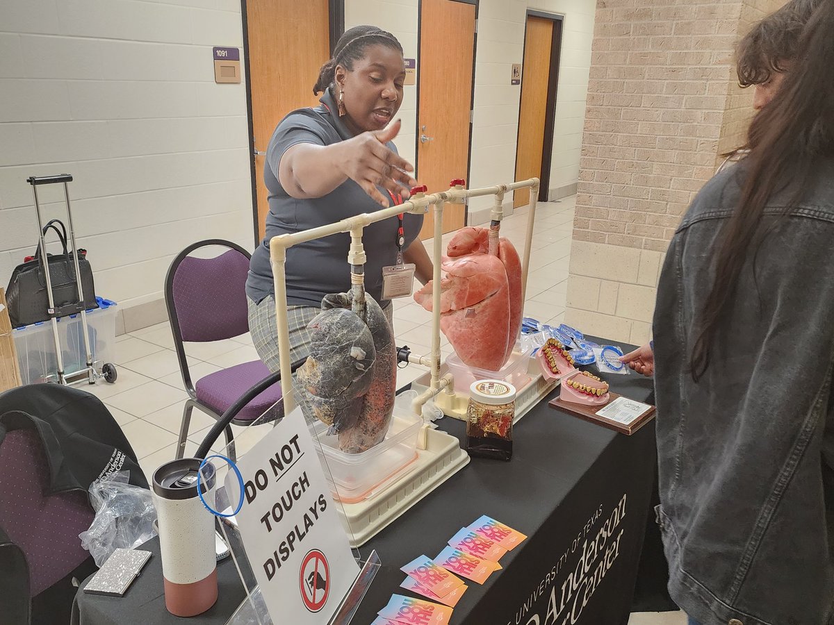 Substance Use Prevention and Resource Fair today @JerseyVillageHS. Educating our students so they can make the best decisions. Thank you MD Anderson, PaRC, @PDAP , Council on Recovery, and CFPD canines and officers for joining us today.  #CFISDNDAFW #NDAFW