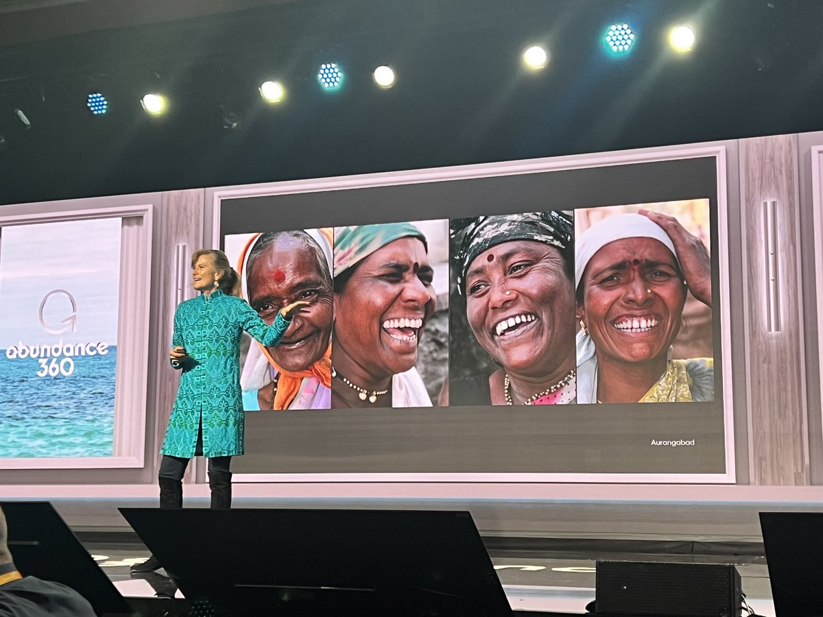 “It’s not about curing poverty, it is about building dignity!” On the idea of “patient capital” and building up entrepreneurial infrastructure and impact in the hardest to reach corners. @jnovogratz at #Abundance360. Let’s do it together! @ULedger_io