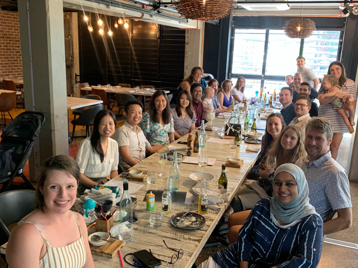 Thanks to everyone who joined our reunion lunch over the weekend for a well overdue blast from the past. It was great to catch up and hear about the exciting things you are doing now. <a href="/InghamInstitute/">Ingham Institute for Applied Medical Research</a> <a href="/SWSLHD/">South Western Sydney Local Health District</a>