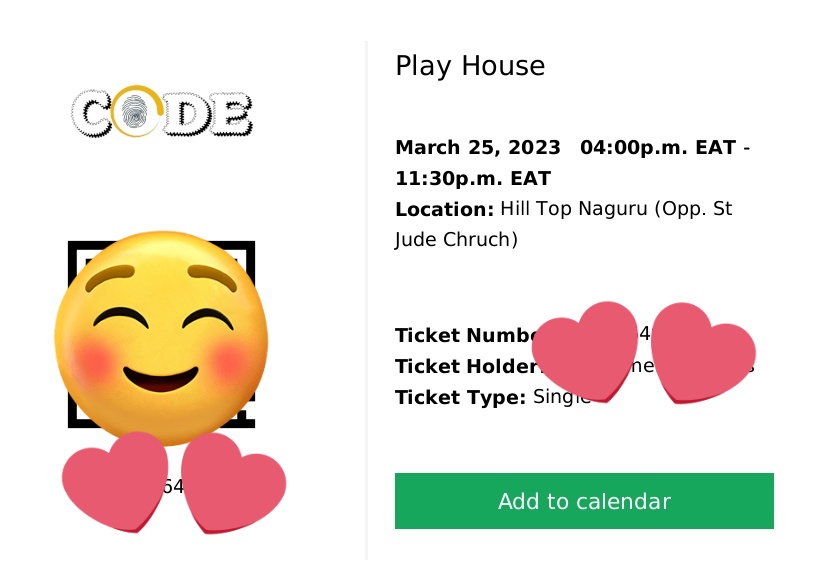 ticketyo_'s tweet photo. Dear Participants,

We regret to inform you that the venue for the PLAY HOUSE has changed to Hill Top Naguru.

The date and time remain the same. The previously purchased tickets for the event are still valid thus no need for any further action.

Any questions, +256700701237. https://t.co/nDd6QARmwi