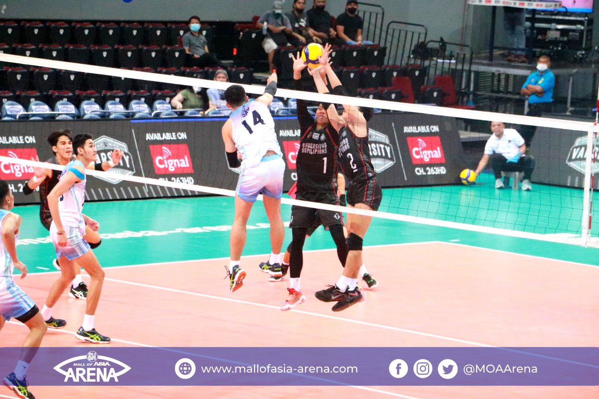 MOAArena's tweet photo. #UAAPSeason85 Men’s Volleyball

FINAL SET SCORE: AdU 25 - UP 22

#RiseAsOne
#UAAPS85AtMOAArena
#ArenaSafe
#ChangingTheGameElevatingEntertainment https://t.co/aRPfeGJwu7