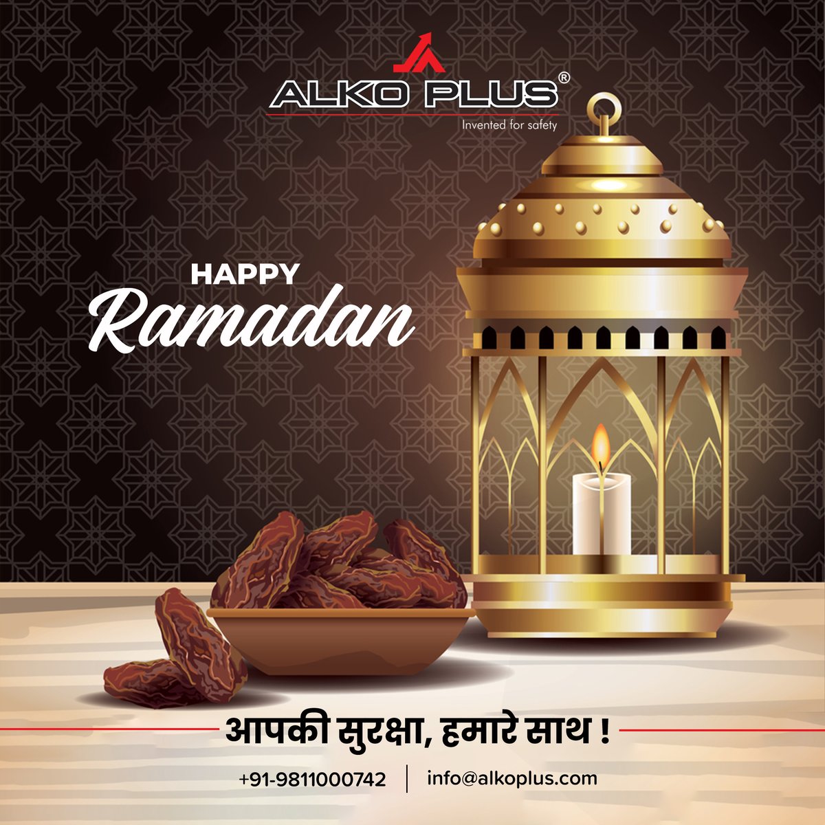 ALKOPLUS's tweet photo. Alko Plus wishes you Happy Ramadan!

#AlkoPlus #HappyRamadan #AapkiSurakshaHumareSaath https://t.co/pP2koSNhR3