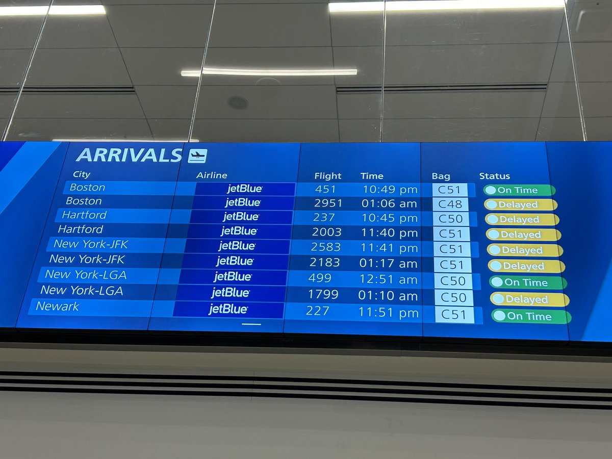 Come on <a href="/JetBlue/">JetBlue</a>… affecting departing flights too…