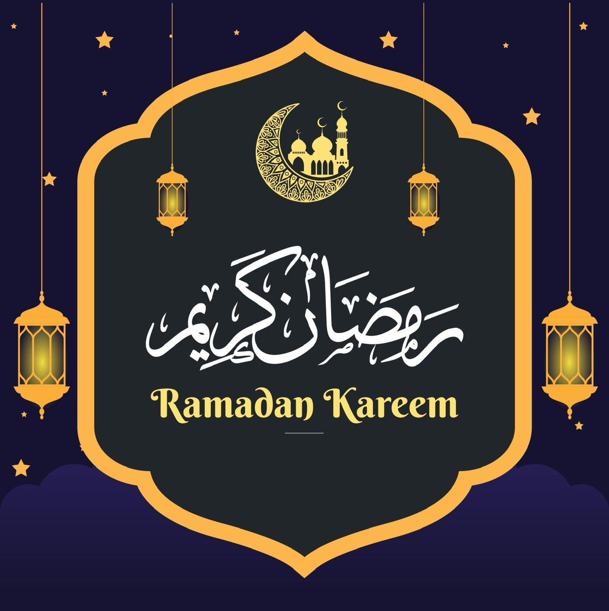 ShakeelChaudhry's tweet photo. Ramadan Mubarak 🌙 

May Allah ﷻ be pleased with you, and out of His generosity gift you, and all your loved ones, the best of His blessings this month. And every month after! https://t.co/QWAYiR8LqA