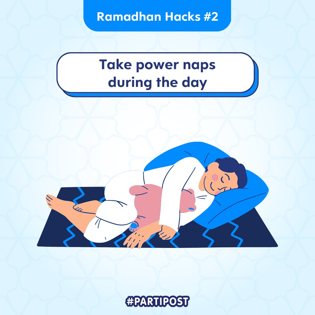 Partipost_MY's tweet photo. The holy month of Ramadan is just around the corner. Here are 4 hacks to stay focused and productive throughout the day. 

#ramadan #ramadanhacks #ramadan2023 #partipostmy https://t.co/vDi5dS2OSl