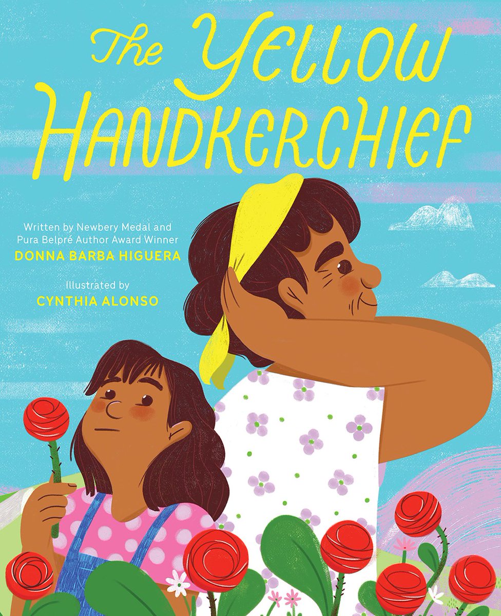 Happy book birthday to Newbery Medalist @dbhiguera and @cyndoor's The Yellow Handkerchief!