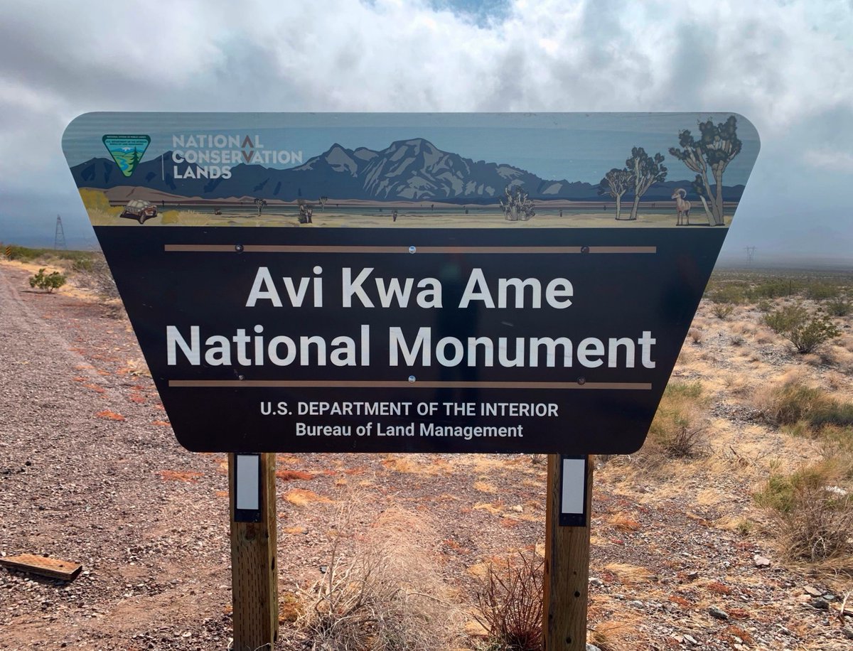 Nevada's newest National Monument, managed by <a href="/blmnv/">Bureau of Land Management- Nevada</a>, Avi Kwa Ame National Monument. Loved and supported by Nevadans, Tribal Nations and Americans all over the country. Head to HonorAviKwaAme.org to celebrate with us!