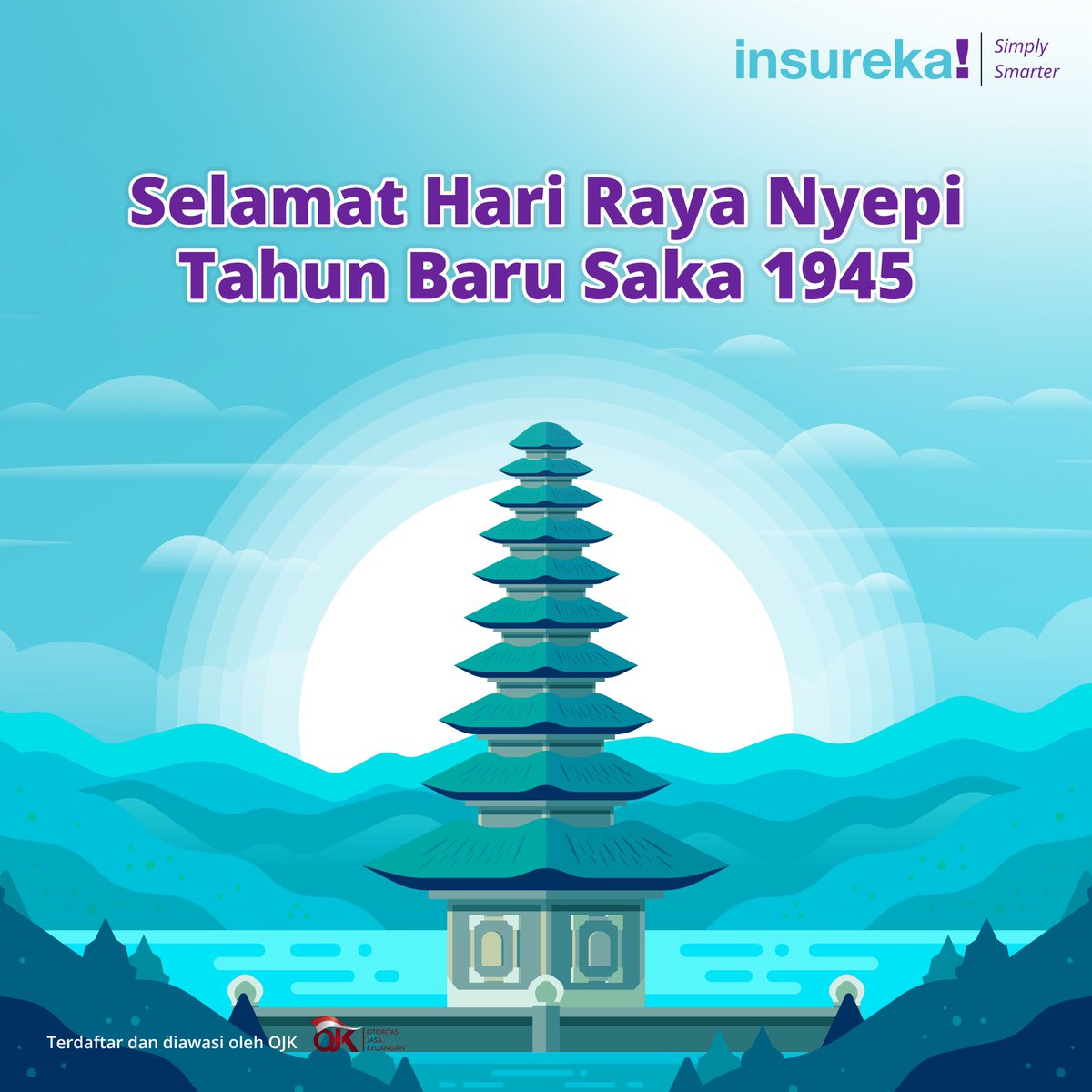 𝗥𝗮𝗵𝗮𝗷𝗲𝗻𝗴 𝗥𝗮𝗵𝗶𝗻𝗮 𝗡𝘆𝗲𝗽𝗶 𝗖𝗮𝗸𝗮 𝟭𝟵𝟰𝟱 🙏

Semoga keheningan Nyepi senantiasa menghadirkan kedamaian dalam hidup kita semua

#AsuransiTerbaik
#AsuransiMobil
#BeneranBeda
#InsurekaSimplySmarter
#MariBerasuransi
#KlaimAsuransi
#SelamatHariNyepi