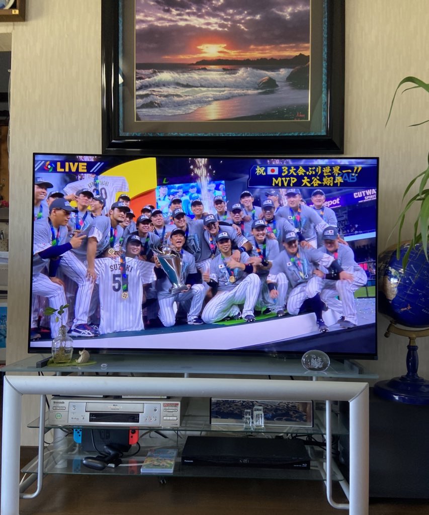 sora3741's tweet photo. 最高のゲームと優勝🏆
嬉し泣きが止まらない
#WBC https://t.co/TVYHKab7X4