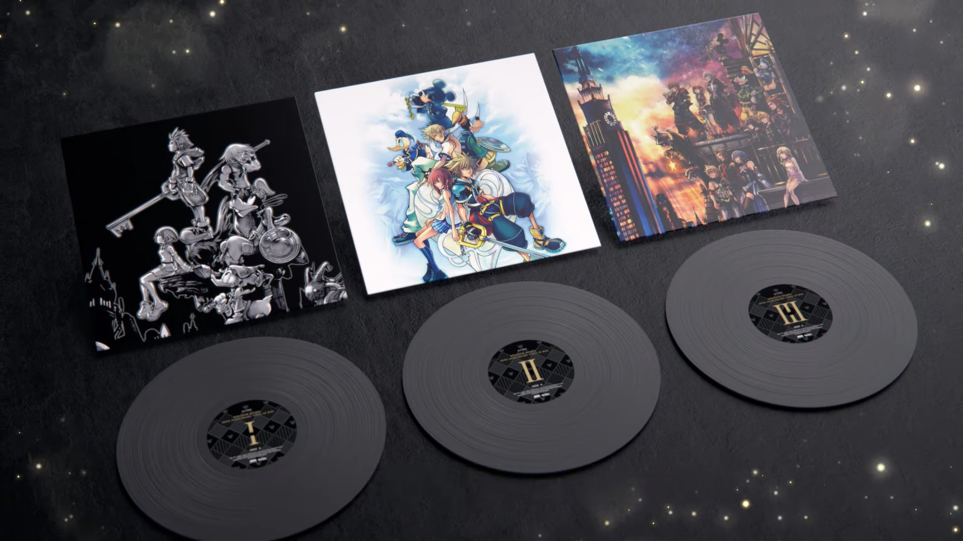 KINGDOM HEARTS 20TH ANNIVERSARY VINYL LP BOX
