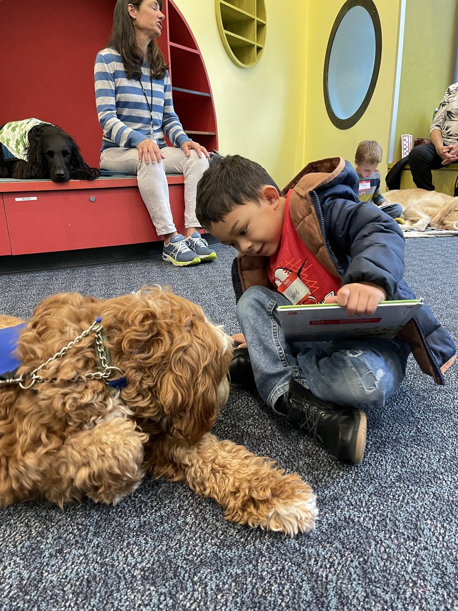 rosalindprieto's tweet photo. Thank you @TOLibrary for an awesome time reading to therapy dogs ❤️ https://t.co/v1qNxi3pnQ