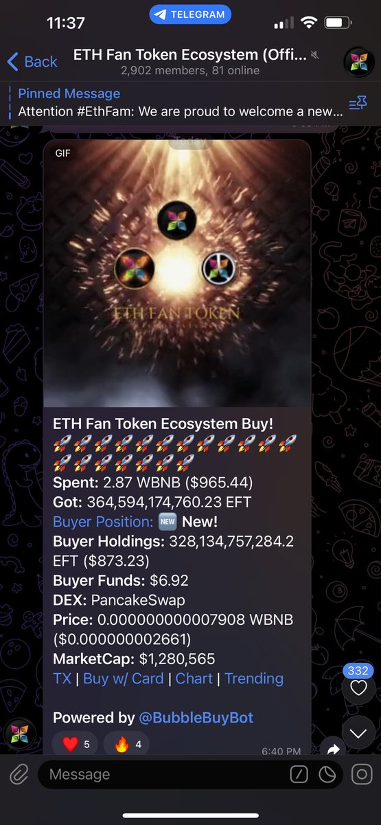 ETHFanToken tweet picture