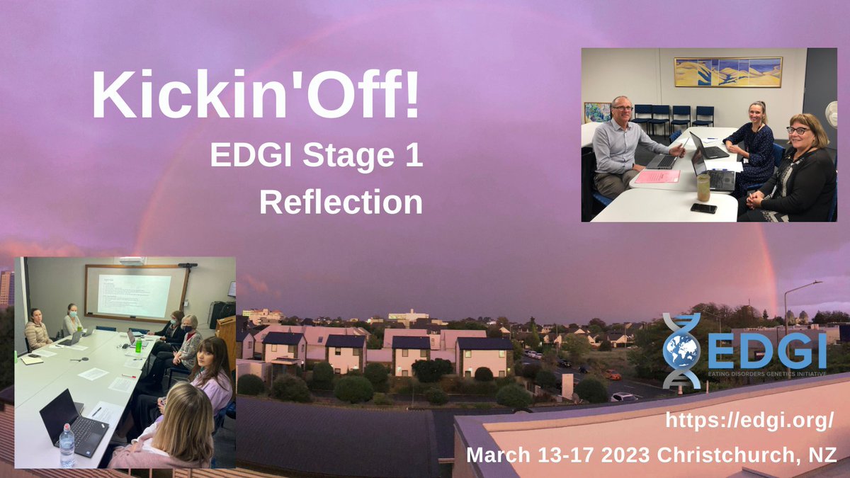 PGCgenetics's tweet photo. The week was hosted by @mkennedy101 @GeneticsOtago and kicked off with a review of #EDGI progress—we talked enrollment, genotyping strategies, and data!!! #genetics #internationalscience🧵2/8 https://t.co/pY2Mboozei