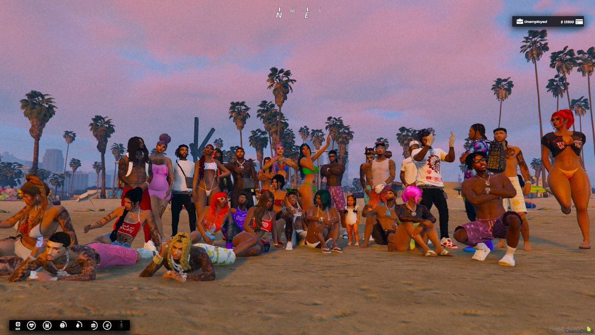 ITSME_KITTYTV's tweet image. Gang Gang, tonight at the beach party was so much fun w/ @goddess_sim @MelanatedTi | I wish i could tag more ...... #heartNsoulrp #weinhere #gtarp how it started Vs how it ended lol... #Familia